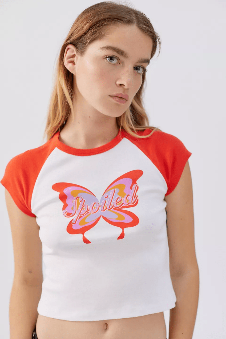 Cheeky Fitted Raglan Tee thumbnail